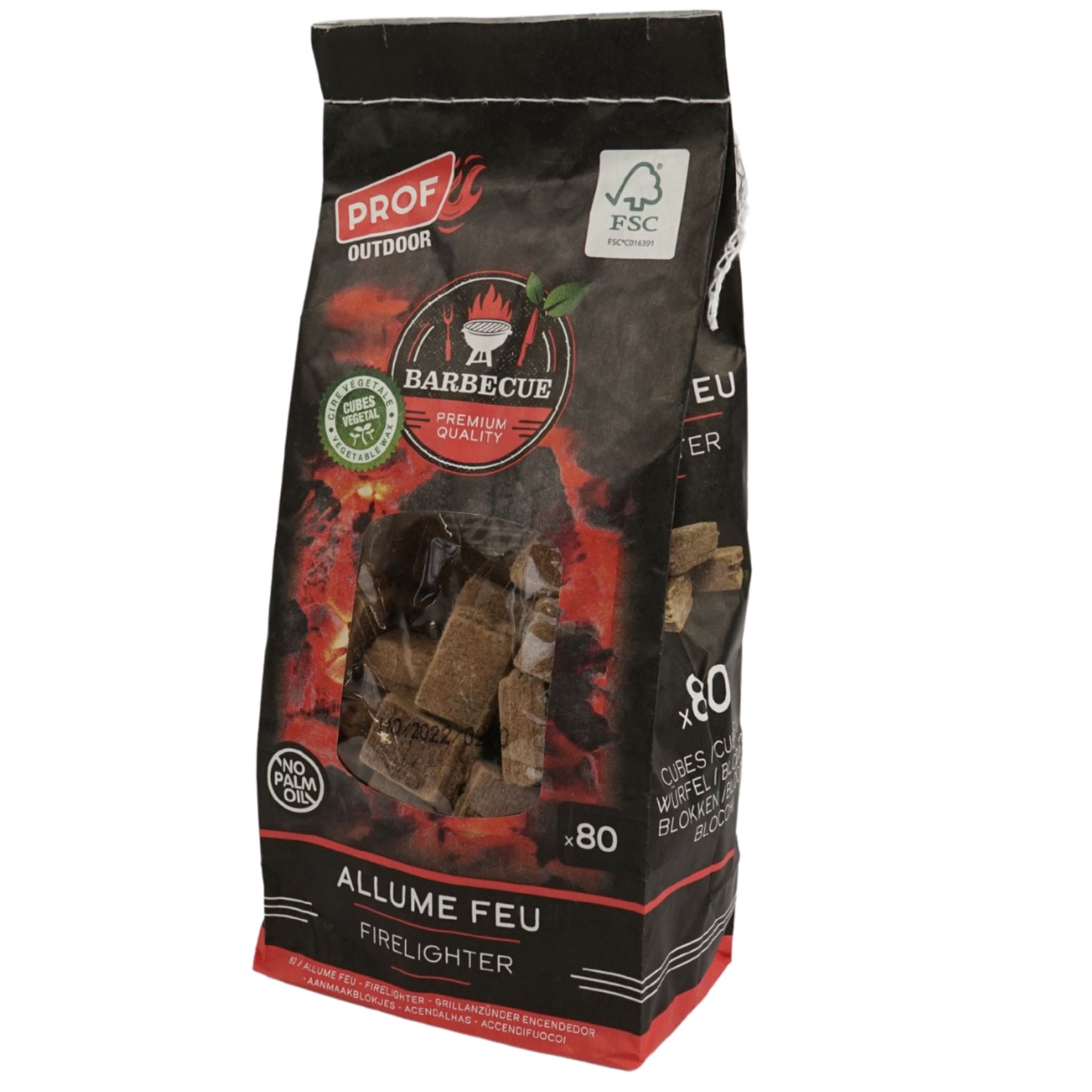 AANMAAKBLOKJES BRUIN ZAK 80 STUKS - 181 5113 - 316018