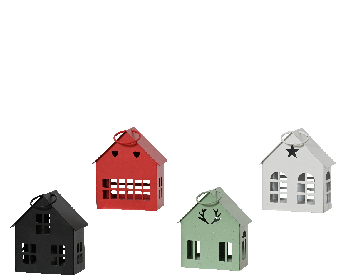 HUISJE IJZER 4 ASSORTI - 193 0980 - 0010538571