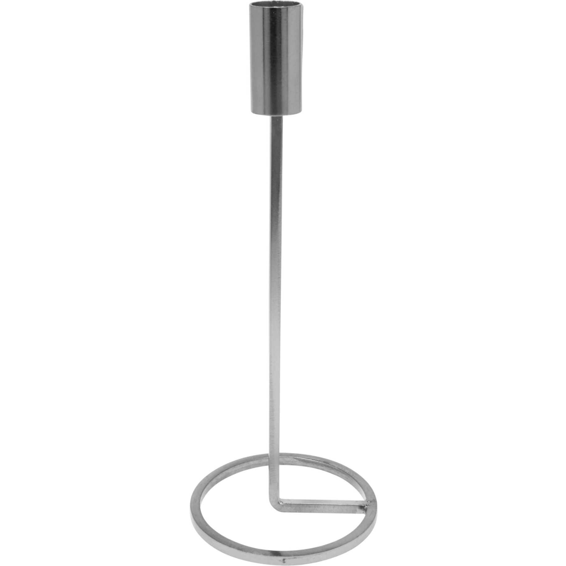 KANDELAAR 25 CM ZILVER - 193 1420 - 524543