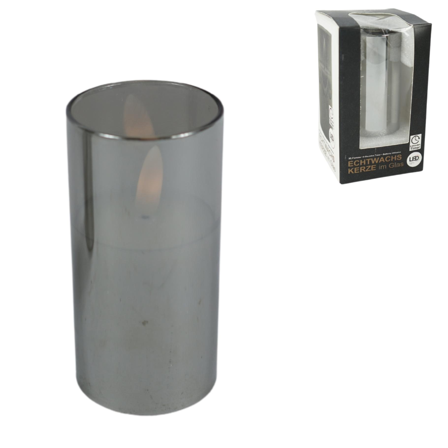LED KAARS 10 CM TIMER OP BATTERIJ - 193 6194 - 503907