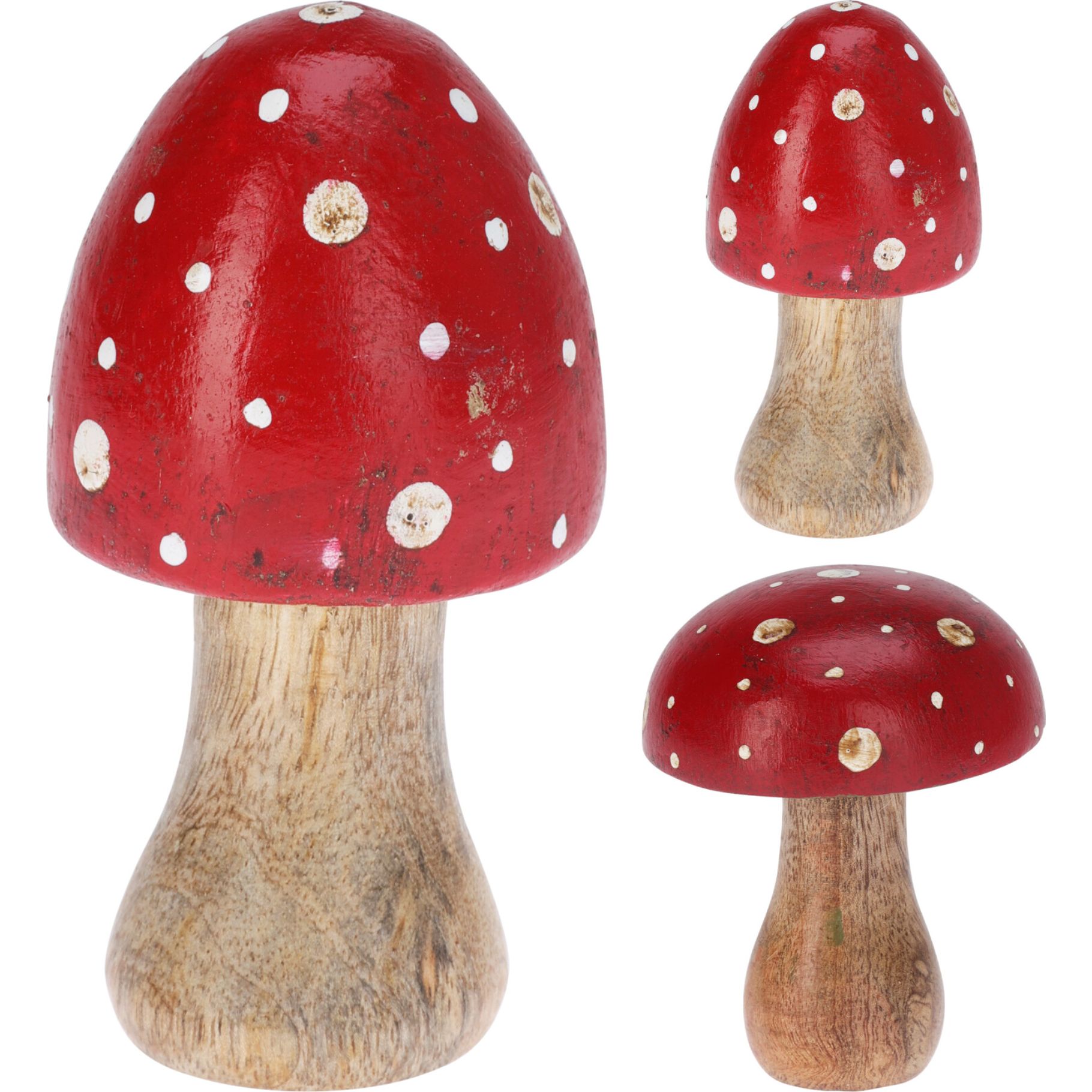 PADDESTOEL 10 CM 2 ASS ROOD - 193 8315 - 513567