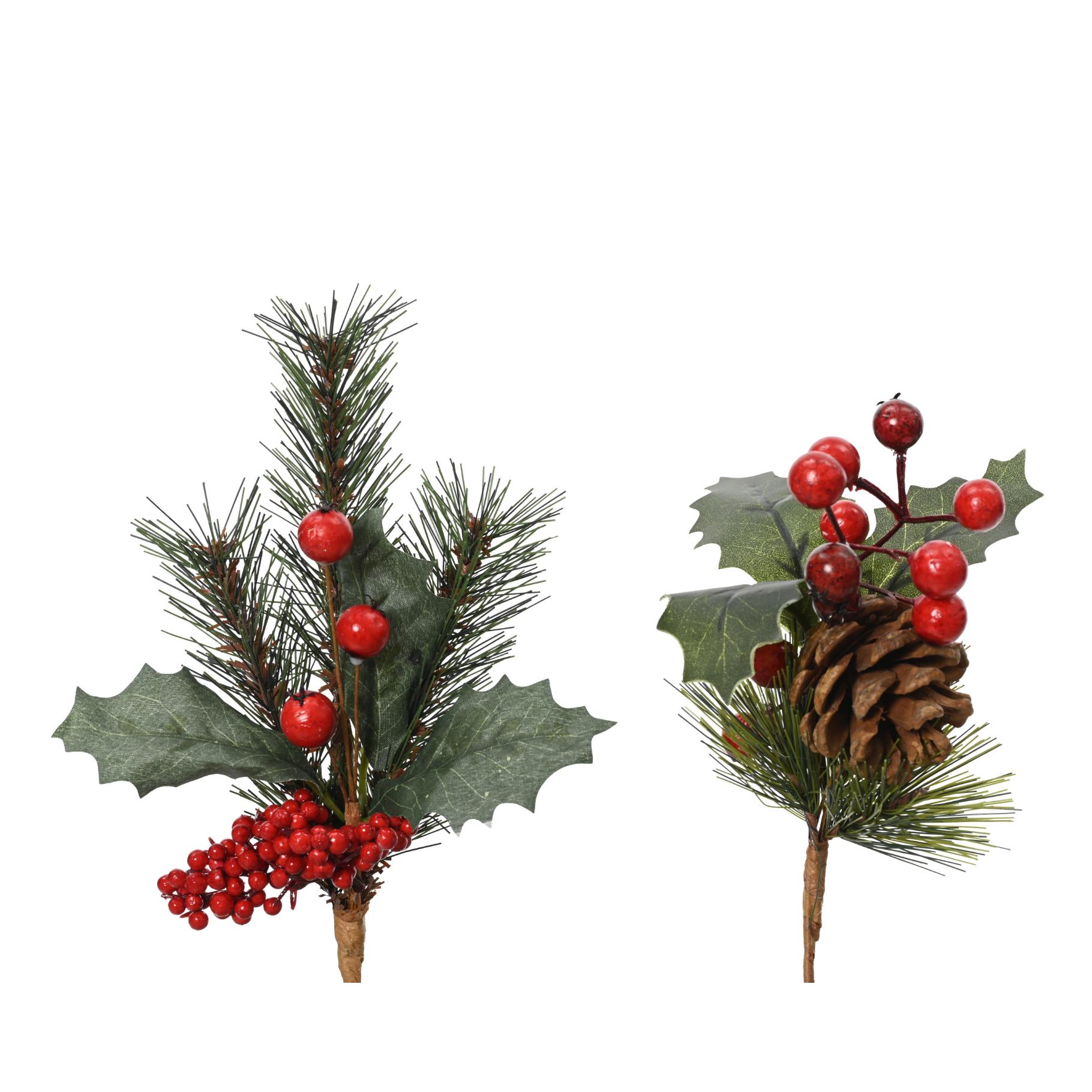 KERST STEKER 2 ASSORTI VOOR BINNEN - 194 1255 - 000997