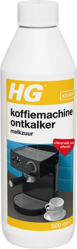 HG ONTKALKER VOOR KOFFIE OBV MELKZUUR &frac12;L - 2 10 20 30 40 50 60 70 80 84 - 340764