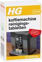HG REINIGINGSTABLET VOOR KOFFIEMACHINES - 2 10 20 30 40 50 60 70 80 88 - 485160