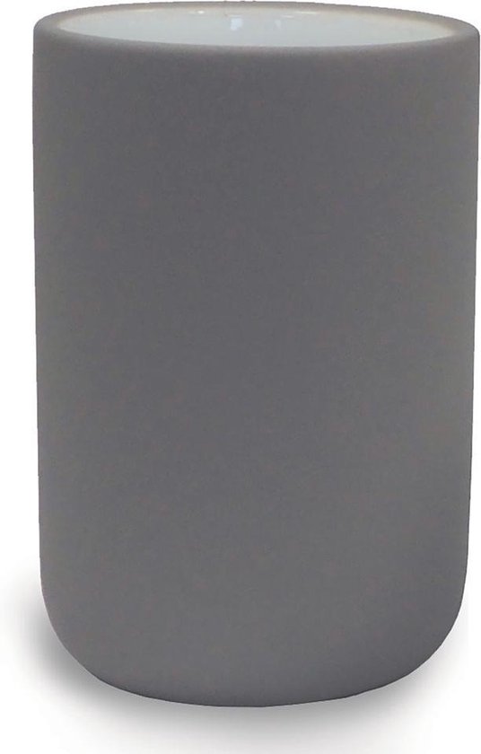 BADKAMER BEKER KERARMIEK GRIJS - 2 10 20 30 40 50 60 70 80 90 100 110 120 130 140 150 160 170 180 182 - 526156