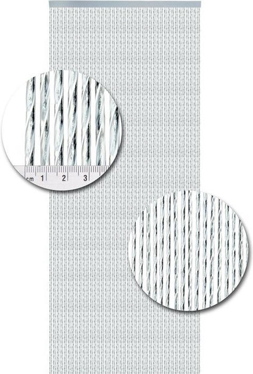 VLIEGENGORDIJN BALI ZWART 100X240CM - 2 10 20 30 40 50 60 70 80 90 100 110 120 130 140 150 160 170 180 190 200 210 220 230 240 242 - 498555