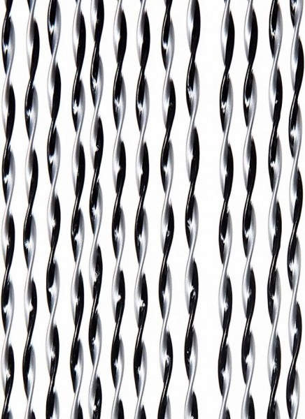 VLIEGENGORDIJN OPAL ZILVER/ZWART 90X220 - 2 10 20 30 40 50 60 70 80 90 100 110 120 130 140 150 160 170 180 190 200 210 220 230 240 245 - 522474