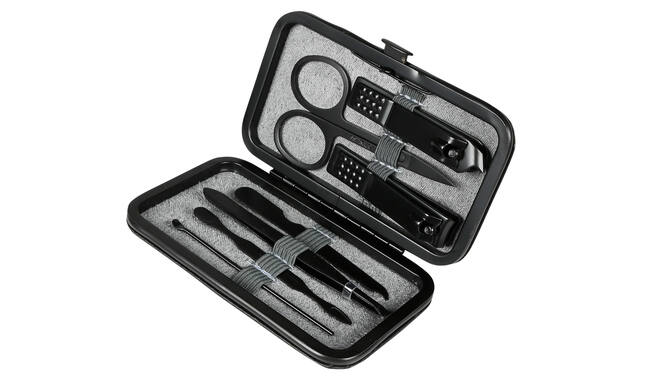 MANICURESET 7-DELIG MAT ZWART - 2 10 20 30 40 50 60 70 80 90 100 110 120 130 140 150 160 170 180 190 200 210 220 230 240 250 260 270 280 290 300 310 320 - 534583