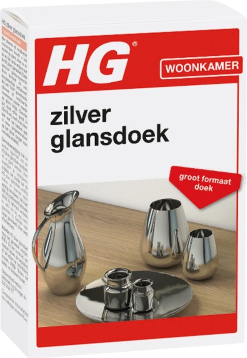HG ZILVER GLANSDOEK - 2 10 20 30 40 50 60 70 80 - 279063