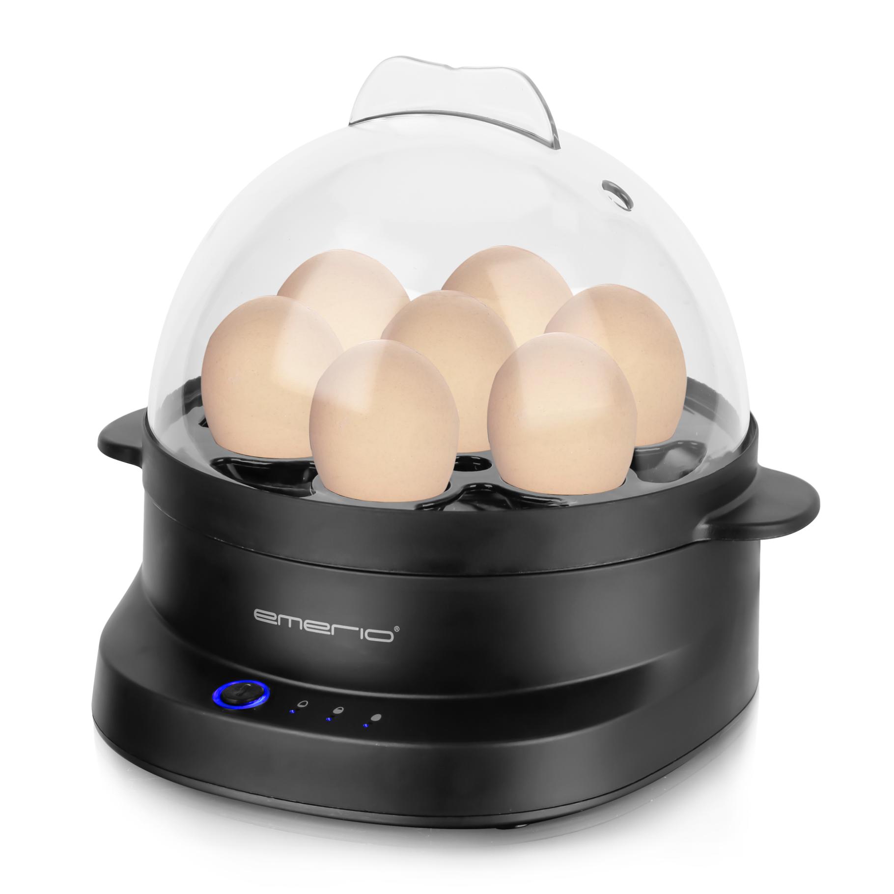EMERIO EIERKOKER 7 EIEREN ZWART 350W - 210 1811 - 514707