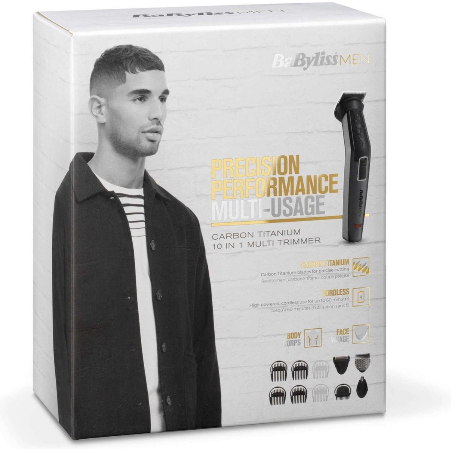 BABYLIS MEN MULTI TRIMMER TITANIUM MT727 - 211 0727 - 514269