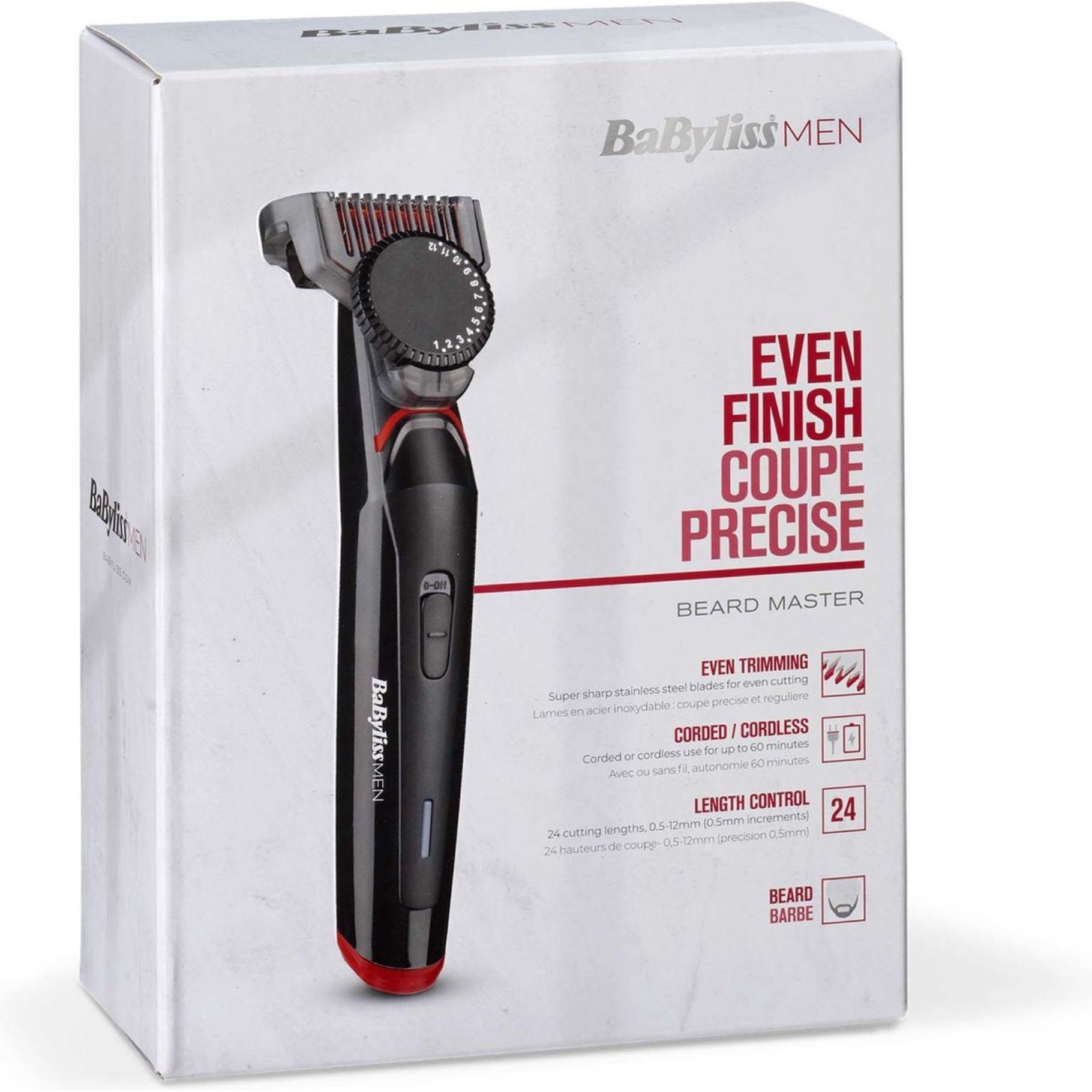 BABYLISS BAARDTRIMMER T861R - 211 3477 - 512301