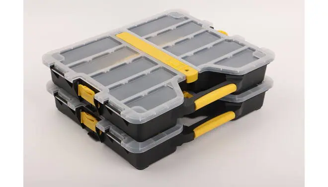 OPBERGBOXEN STAPELBAAR 2 STUKS - 23 10 20 23 - 536349