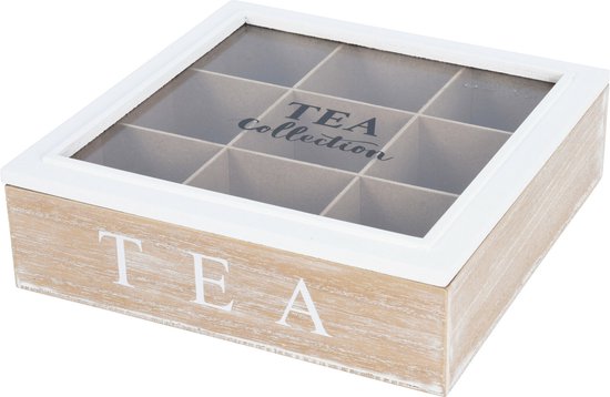 THEEDOOS HOUT 9 VAKS  WIT DEKSEL - 23 10 20 26 - 536419