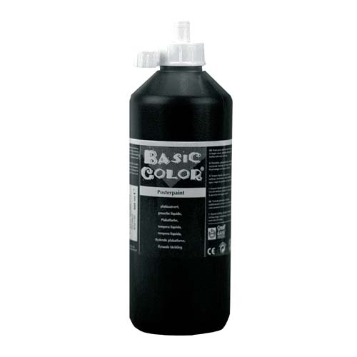 PLAKKAATVERF ZWART 500 ML. - 241 0080 - 047745