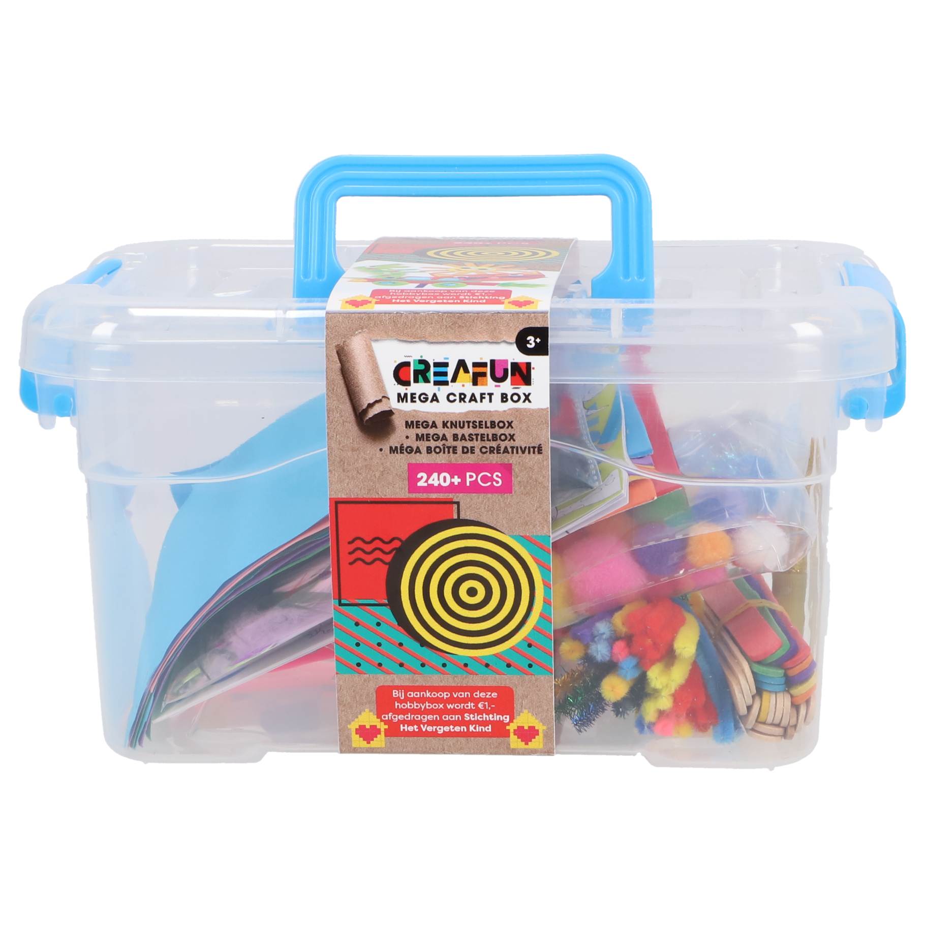 CREAFUN KNUTSELBOX 240 DELIG COMPLEET - 258 2025 - 0010538111