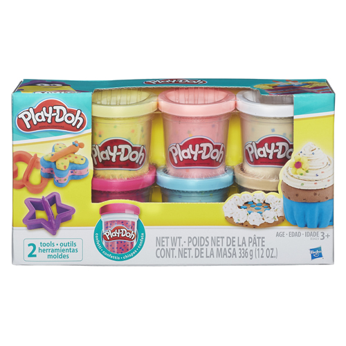 PLAYDOH CONFETTI 6 PACK - 275 3423 - 508437