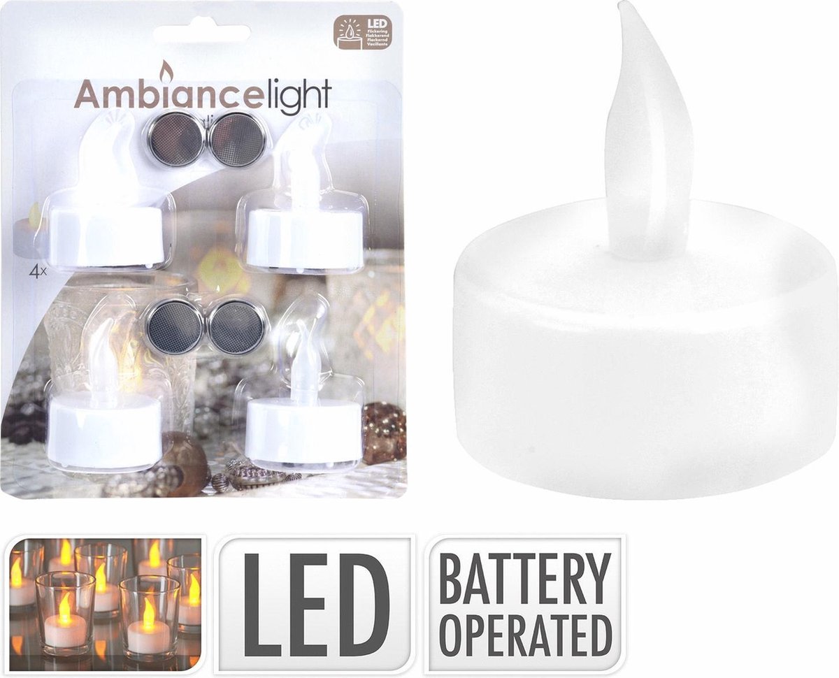THEELICHT LED SET VAN 4 STUKS - 3 10 20 30 39 - 503939