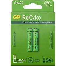 GP OPLAADBAAR AAA LR03 650MAH - 3 10 - 523521