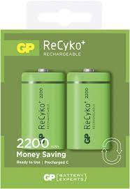 GP OPLAADBAAR C LR14 2200MAH 2 STUKS - 3 4 - 204958
