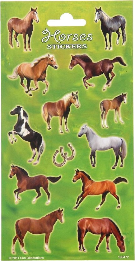 PAARDEN STICKERS - 31821 - 031821
