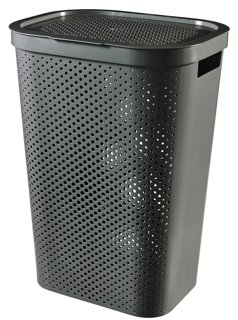 CURVER WASBOX 60 L ANTRACIET DOTS RECLYC - 3253924754161 - 529770