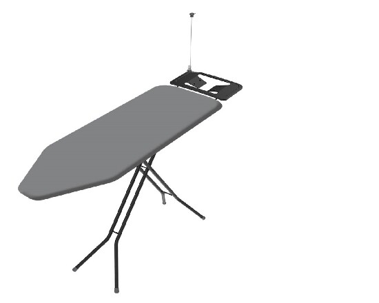 MICHELINO STRIJKTAFEL 120X38 STEKKERDOOS - 33 3 - 536306