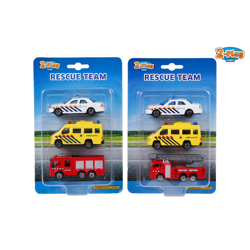 2 PLAY DIE CAST 112 VOERTUIGEN - 331 0160 - 483511