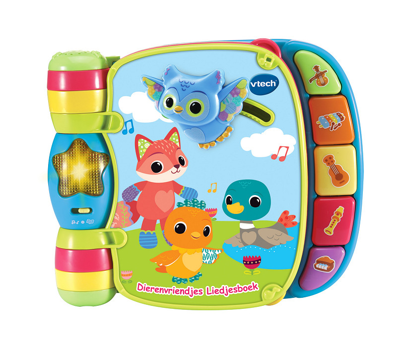 VTECH DIERENVRIENDJES LIEDJESBOEK BLAUW - 3417761667729 - 533429