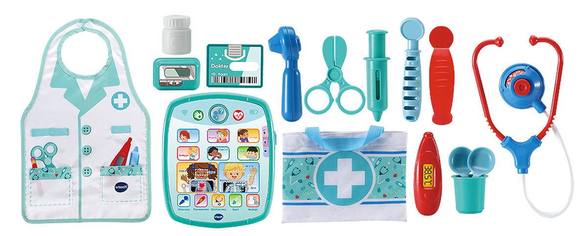 VTECH VERZORG EN LEER DOKTERSET - 3417765521232 - 533430