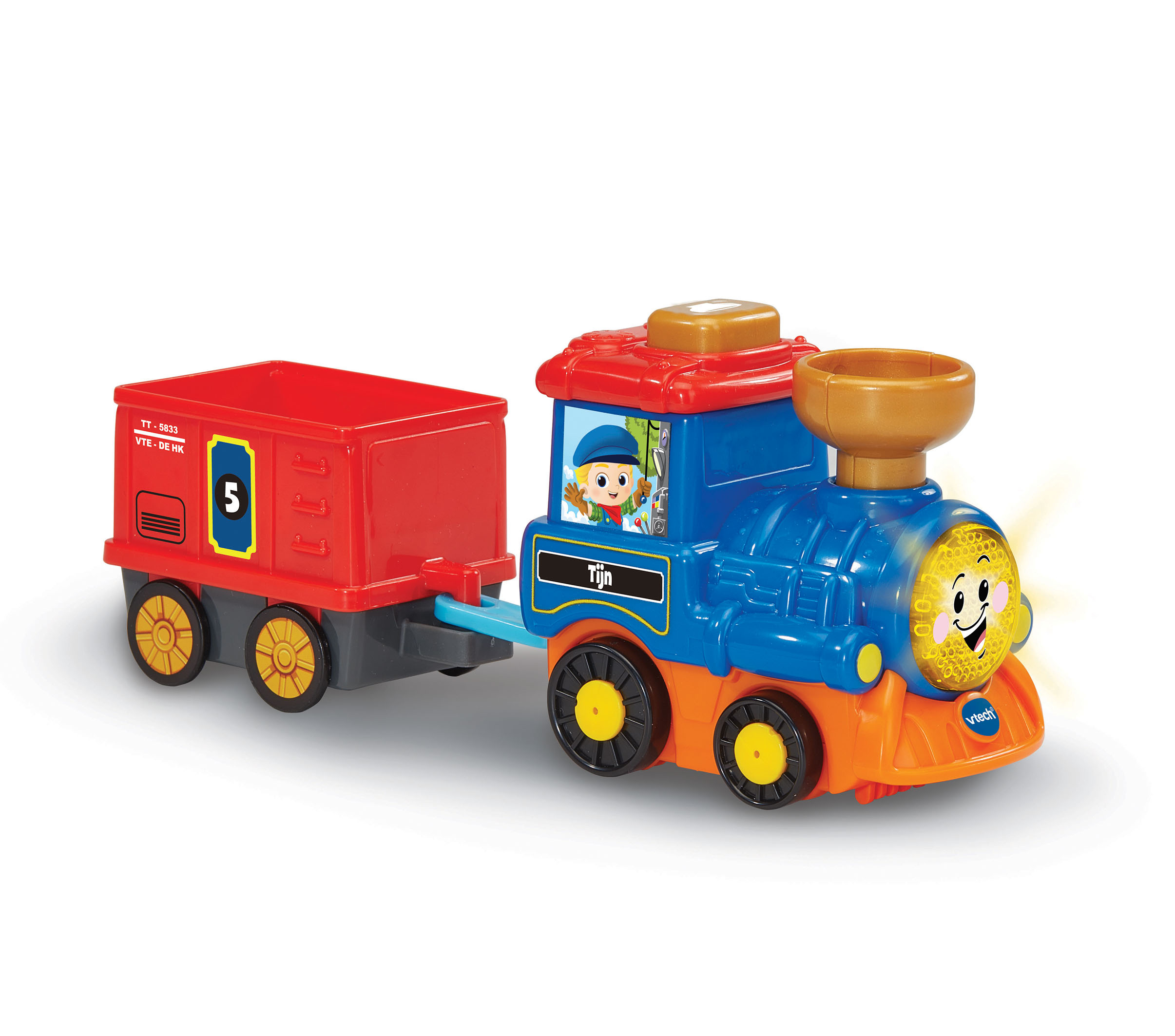 VTECH TIJN TOETTOET AUTO TIJN TREIN - 3417765833236 - 0010538669