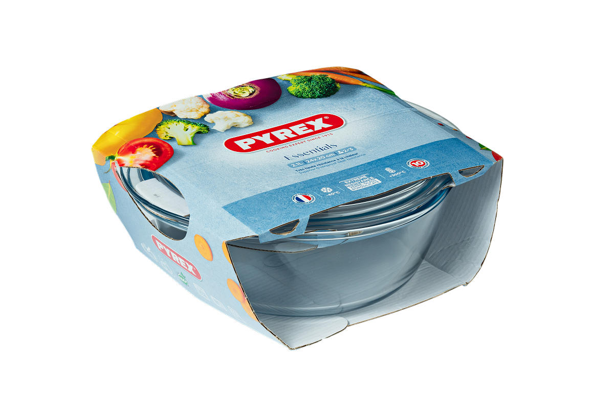 PYREX OVENSCHAAL + DEKSEL 2,1 LITER - 3426470269285 - 523071