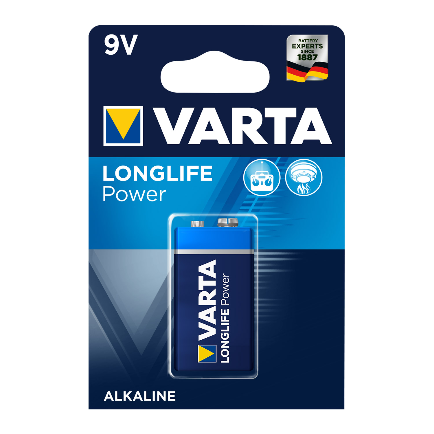 BATTERIJ VARTA 9V BLOK LR61 - 390 1469 - 042866