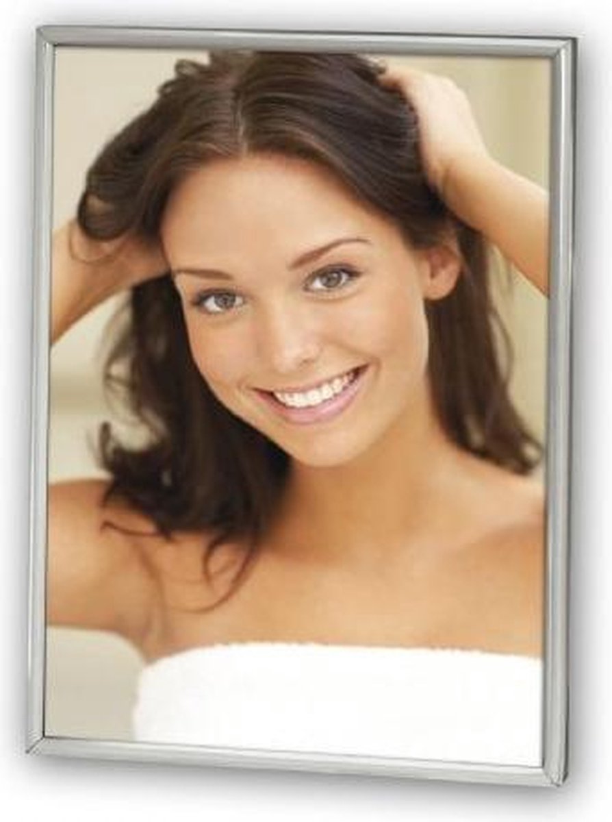 FOTOLIJST SILVER FRAME GLAD 10X15CM - 4 10 20 26 - 488046
