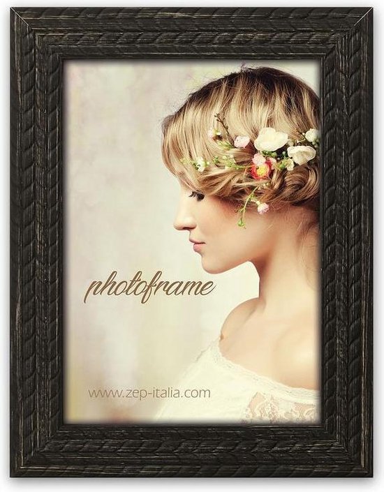 FOTOLIJST LIVIA BLACK 13X18CM - 4 10 20 30 40 50 60 67 - 518155