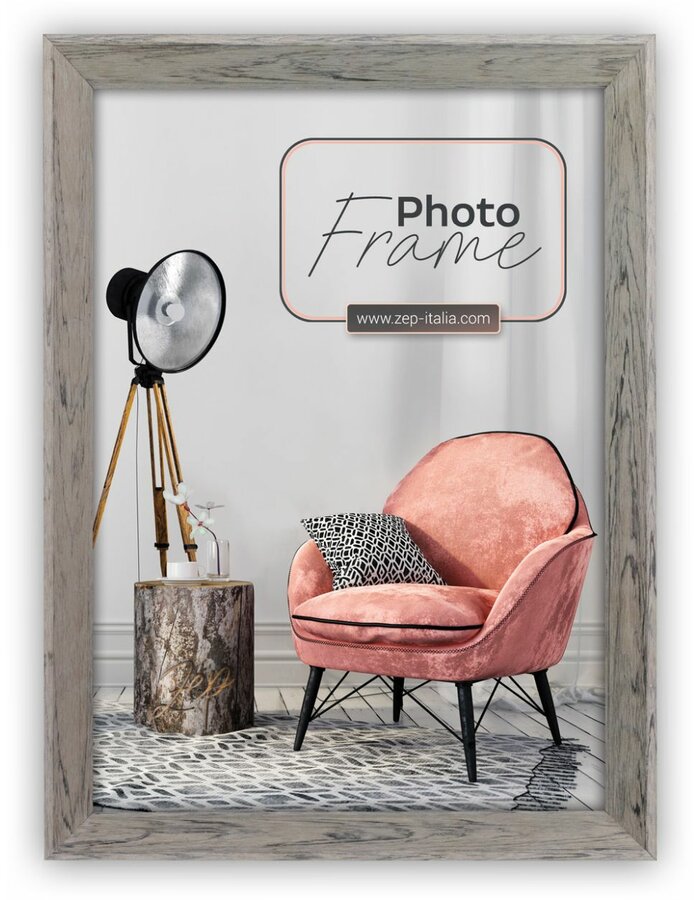 FOTOLIJST DORA GREY 15X20CM - 4 10 20 30 40 50 60 70 80 90 100 110 114 - 526055