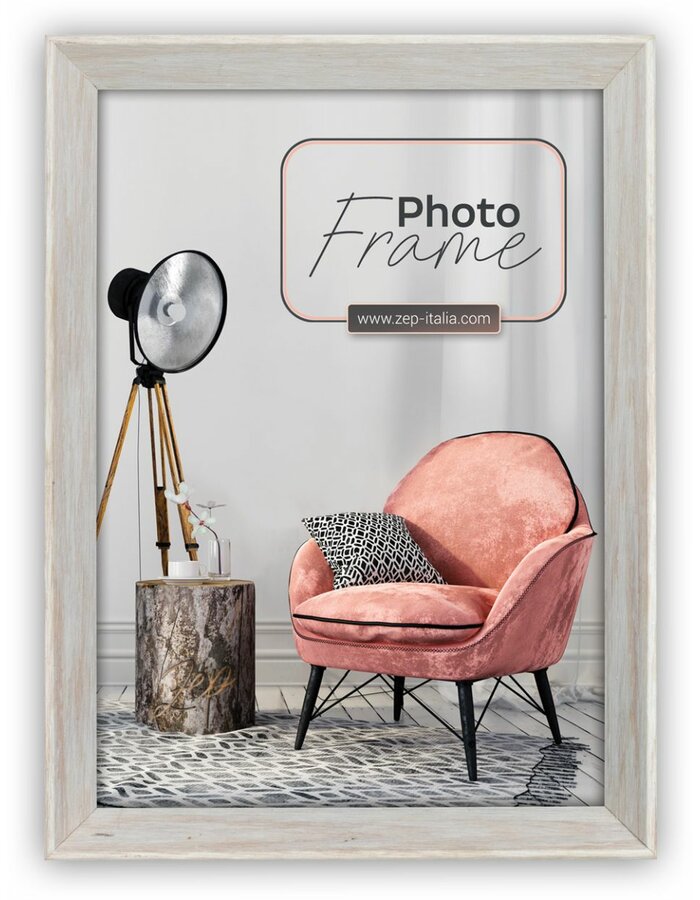 FOTOLIJST DORA WHITE 13X18CM - 4 10 20 30 40 50 60 70 80 90 100 110 118 - 526058