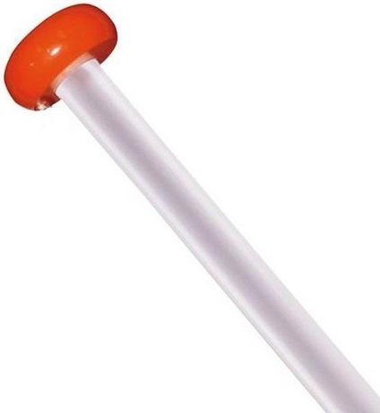 VLAGGENSTOK WIT 200CM HOUT - 4 10 20 30 40 50 60 70 80 90 100 110 120 130 140 150 160 170 180 190 200 210 220 230 240 250 260 262 - 015978