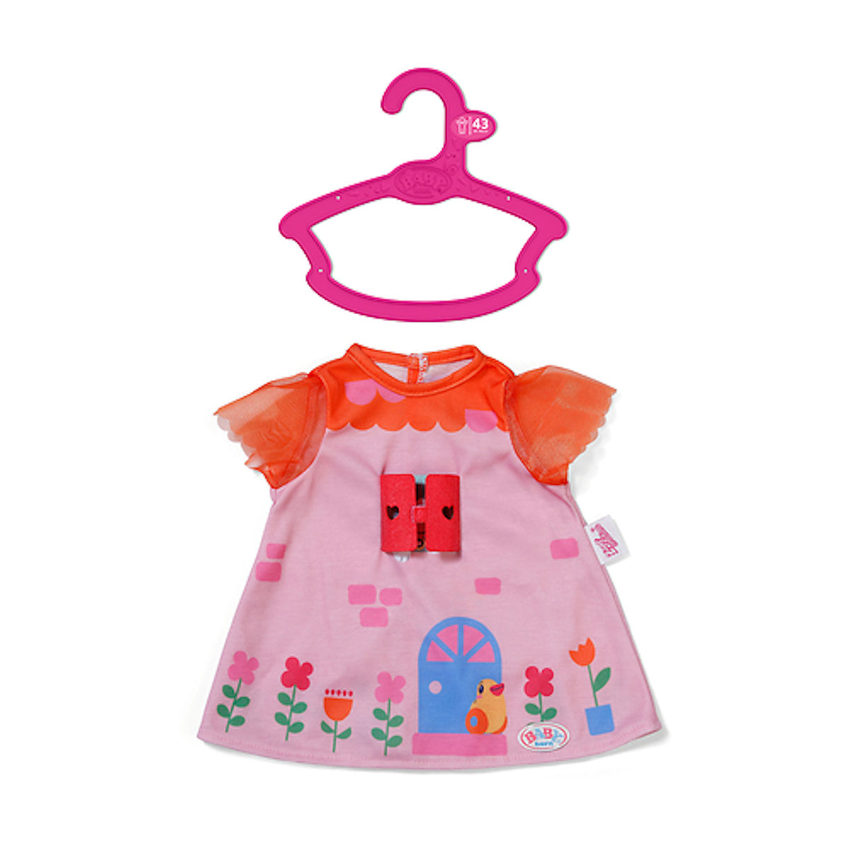 BABY BORN JURK HUIS 43CM - 4001167839645 - 0010555186