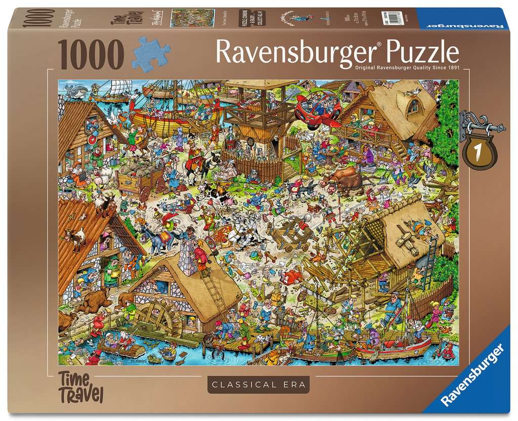 RAVENSBURGER RAYS COMIC  PUZZEL 1000 ST - 4005555011668 - 0010538611