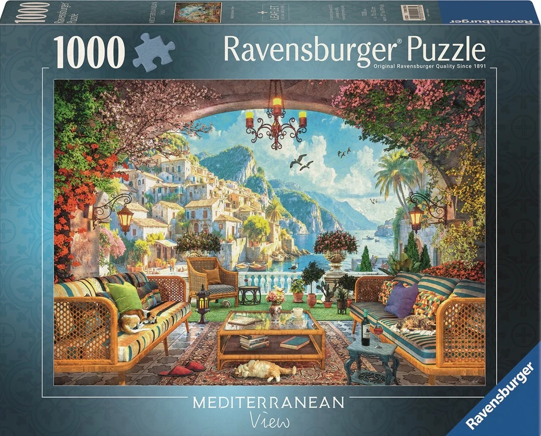 RAVENSBURGER PUZZEL MEDITERRANE TERRAS - 4005555015765 - 515015