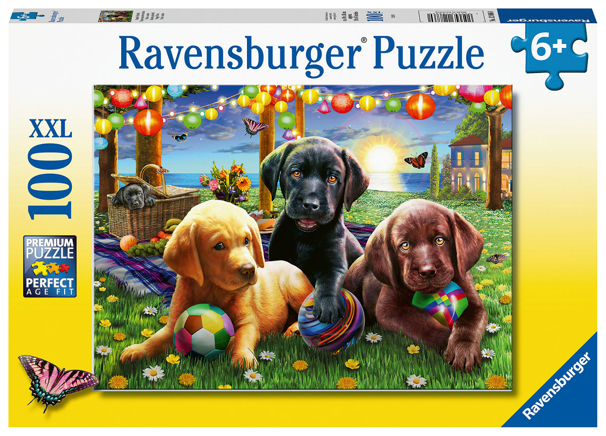 PUZZEL  HONDEN PICKNICK 100 ST  XXL - 4005556128860 - 517731