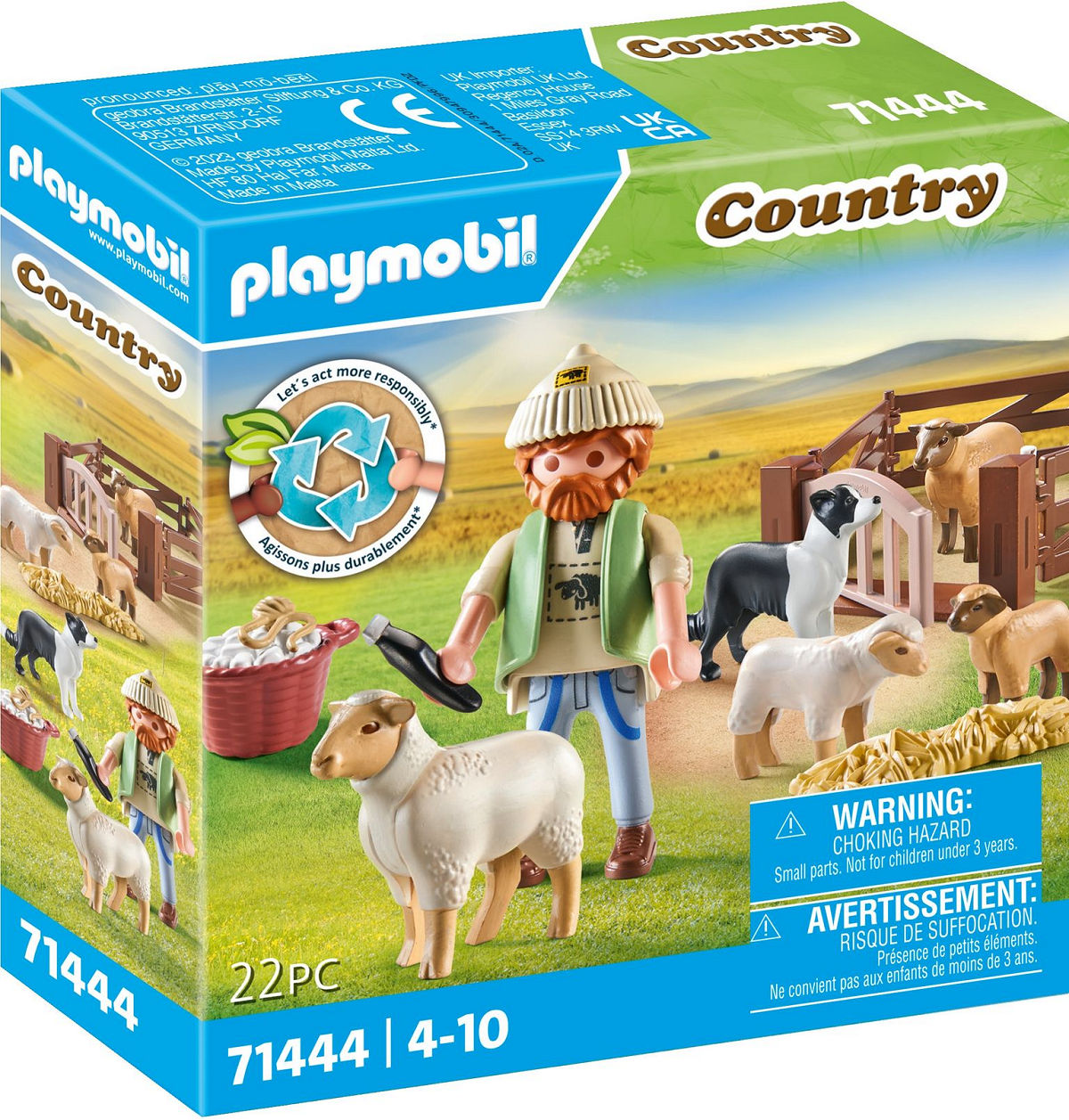 PLM 71444 JONGE HERDER MET SCHAPEN - 4008789714442 - 418260