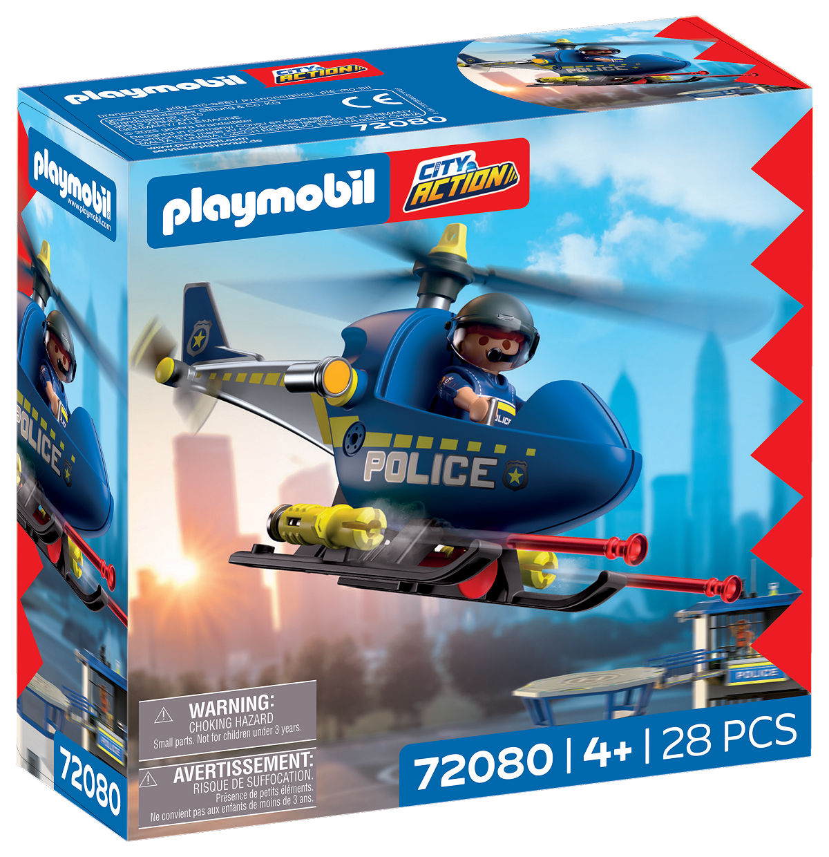 PLM 72080 POLITIEHELIKOPTER - 4008789720801 - 0010539614