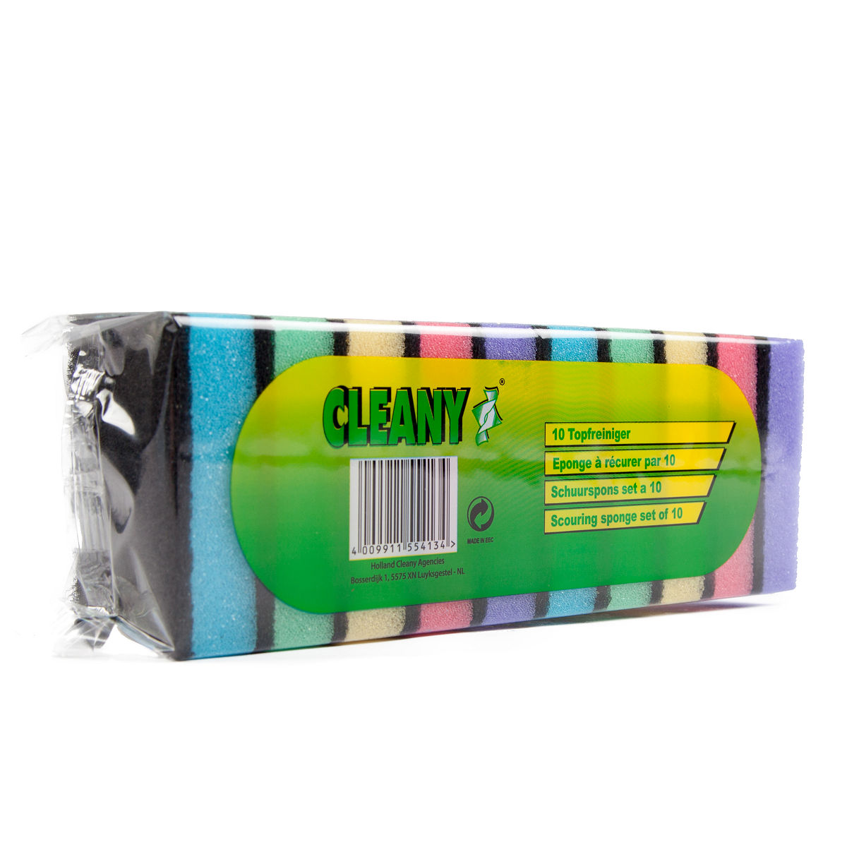 CLEANY SCHUURSPONSEN 10 STUKS - 4009911554134 - 531160