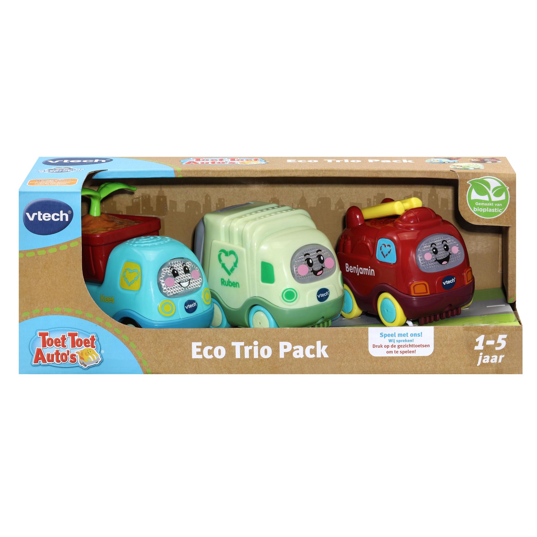 VTECH TOET TOET AUTO ECO PACK 3 STUKS - 405 1832 - 534661