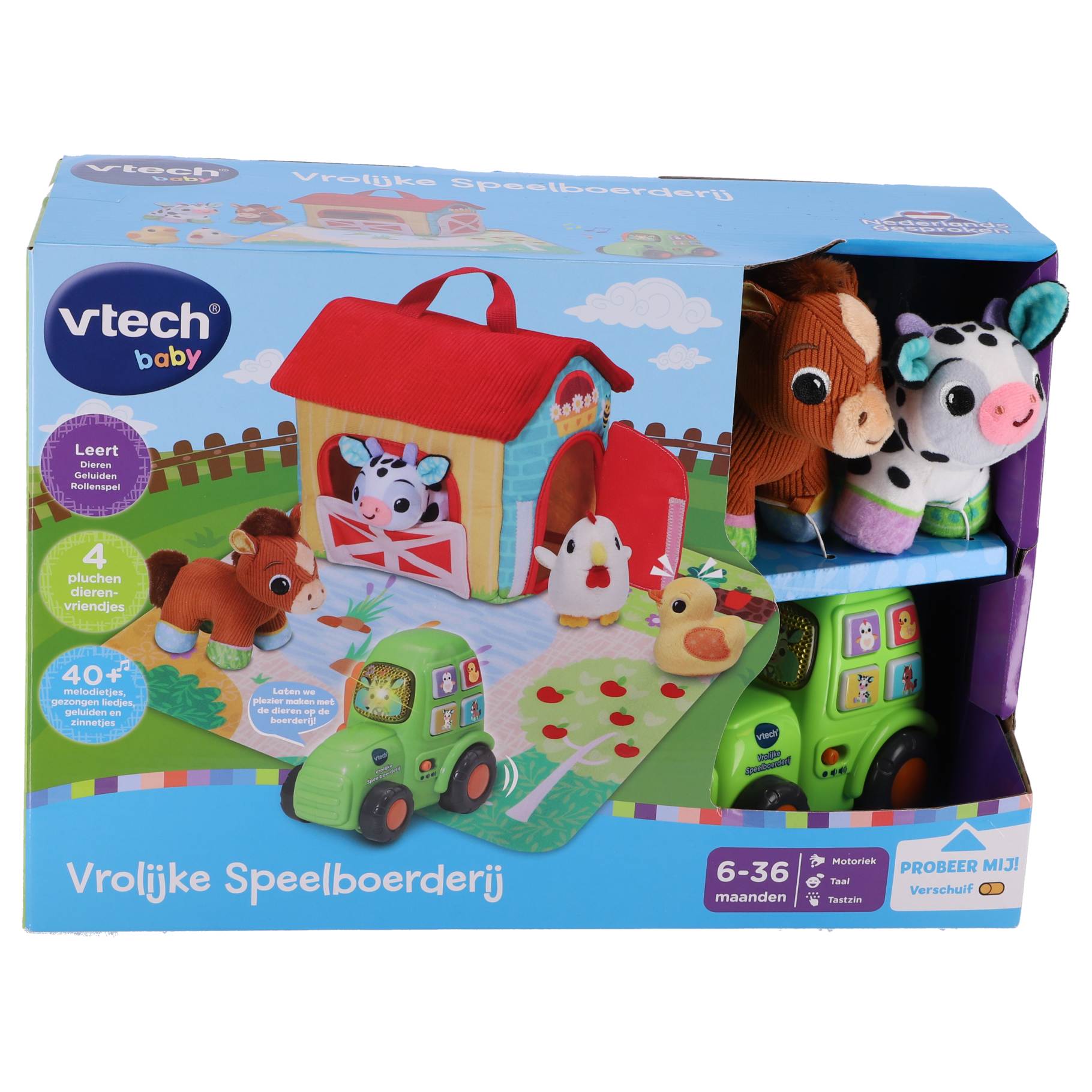 VTECH VROLIJKE SPEELBOERDERIJ - 405 4621 - 535696