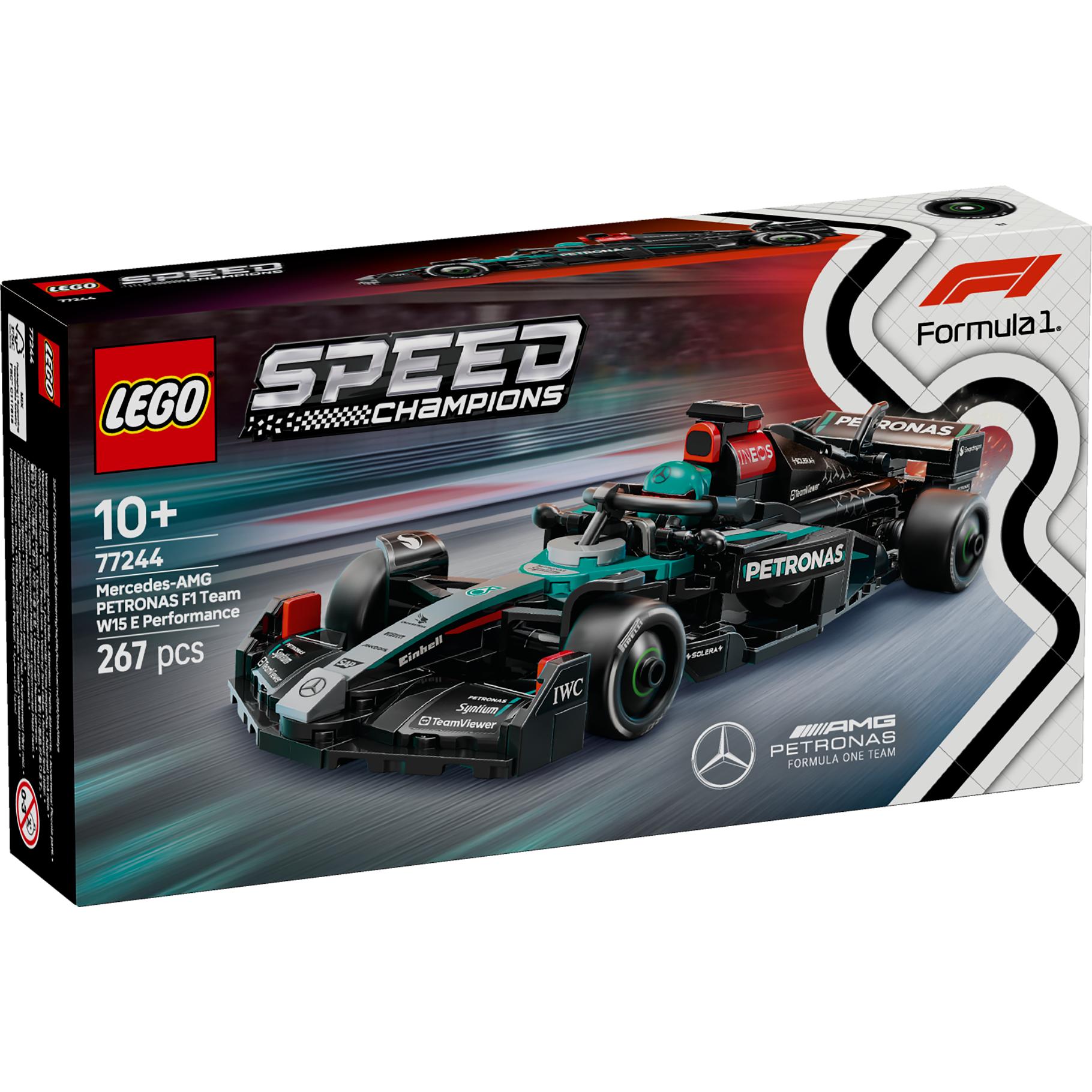 LEGO Speed Champions Mercedes-AMG F1 W15 racewagen (77244) - 411 1611 - 0010537701