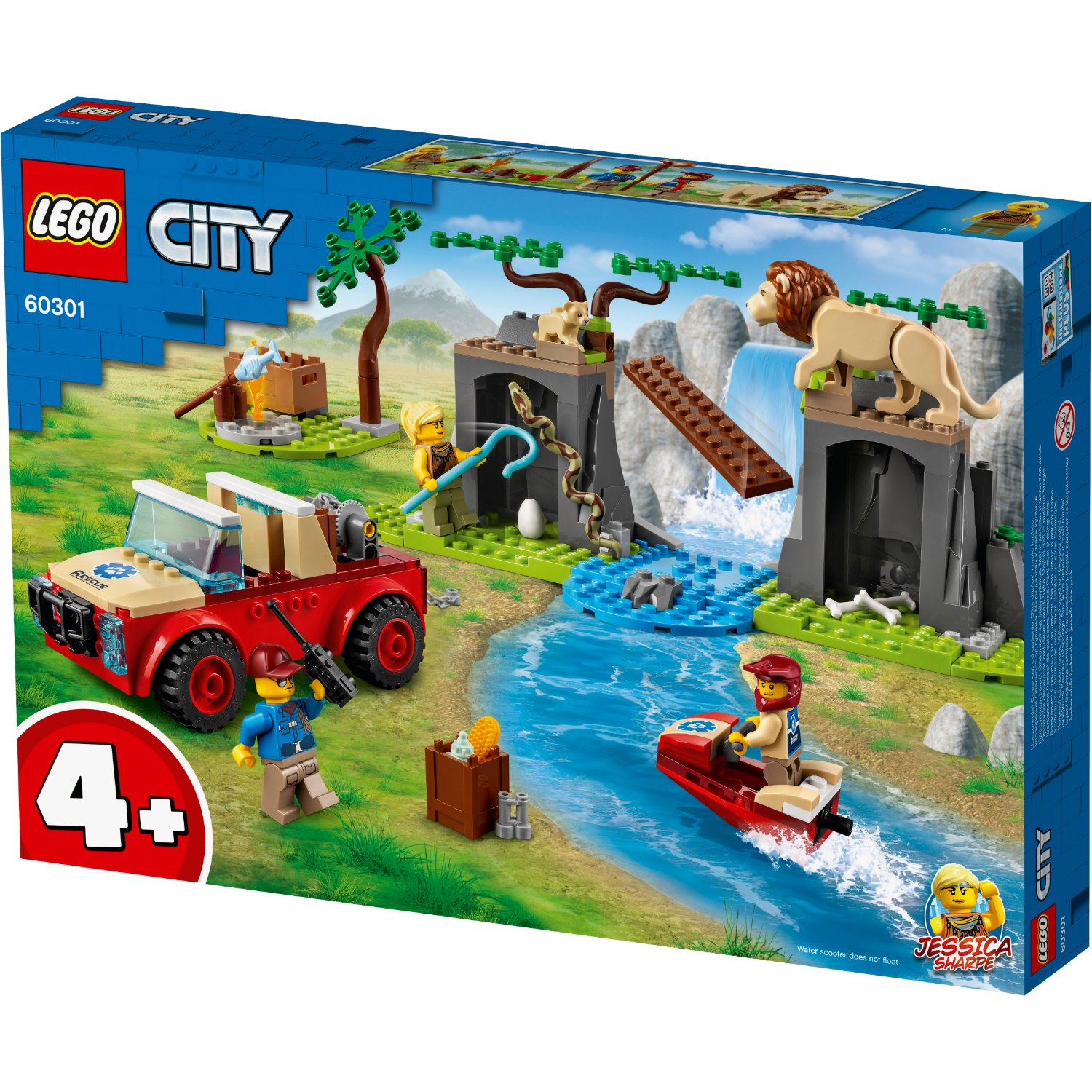 LEGO CITY 60301 WILDLIFE OFF-ROADER - 411 1923 - 525828