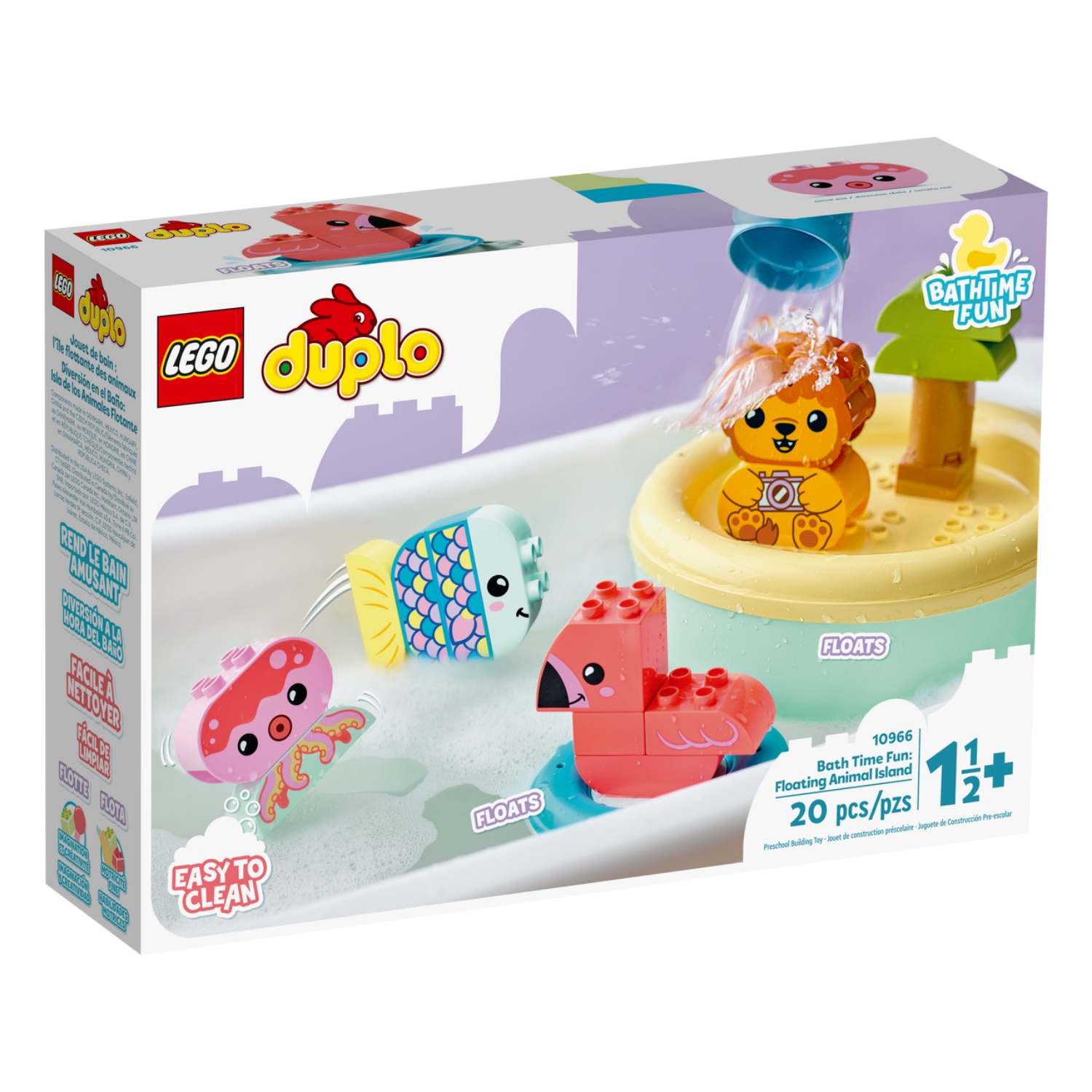 DUPLO 10966 DRIJVEND DIERENEILAND - 411 3605 - 527088